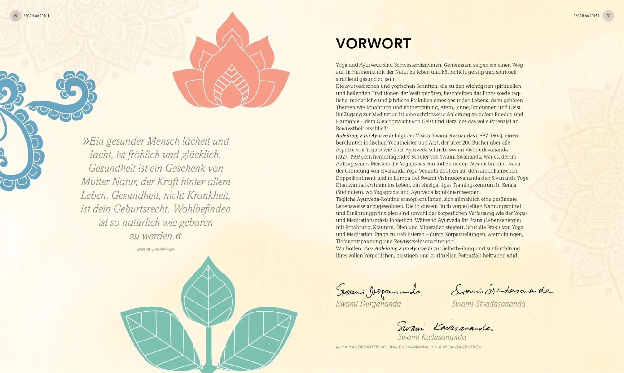 Bild: 9783831036189 | Gesund und entspannt mit Ayurveda | Sivananda Yoga Vedanta Centre