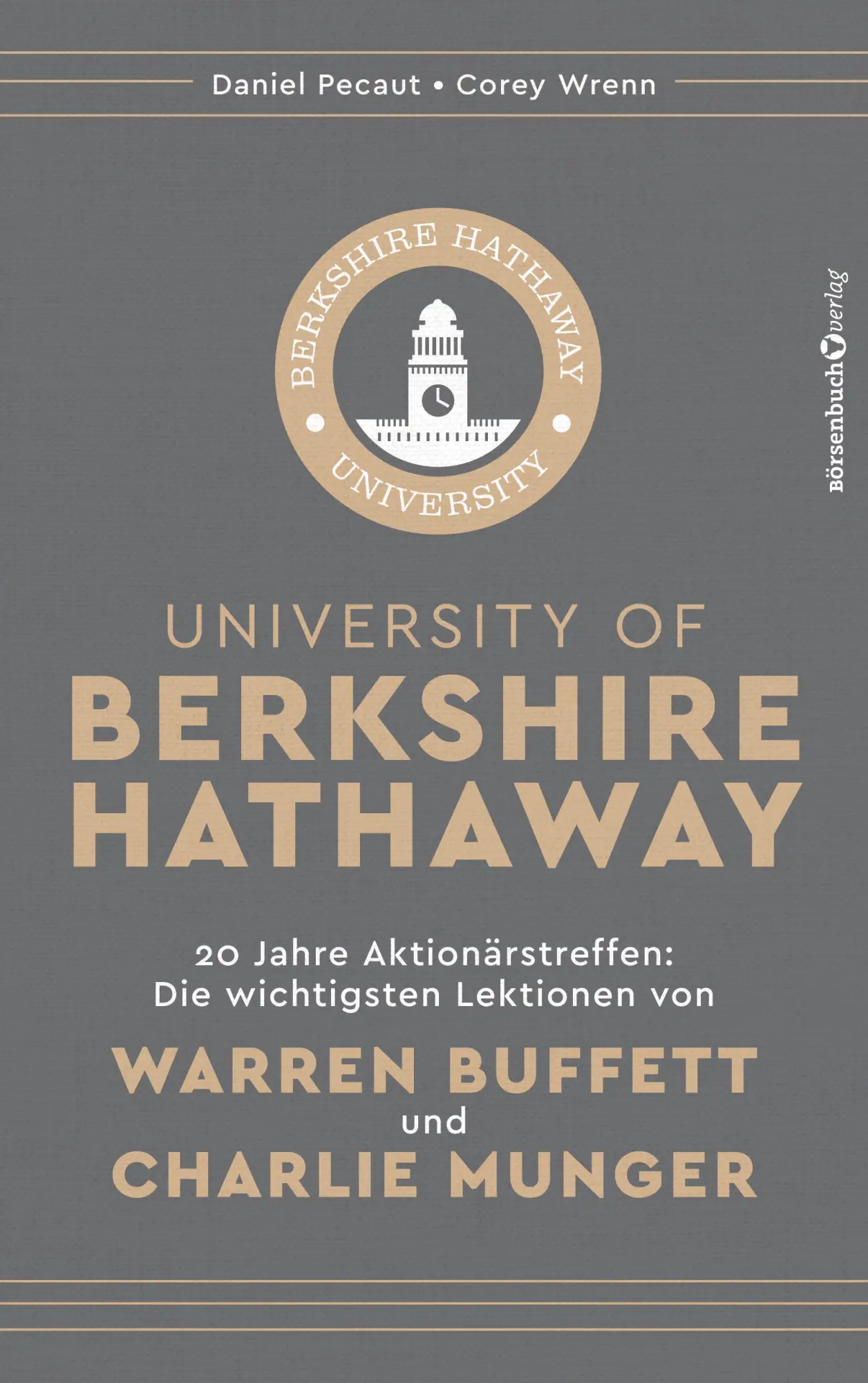 Cover: 9783864706189 | University of Berkshire Hathaway | Daniel Pecaut (u. a.) | Buch | 2019
