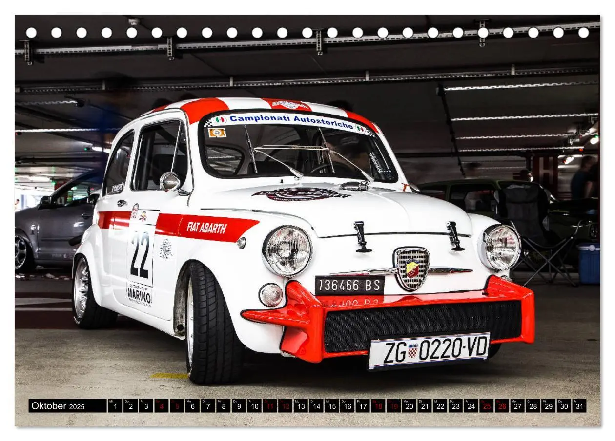 Bild: 9783435406289 | Tuning Cars (Tischkalender 2025 DIN A5 quer), CALVENDO Monatskalender