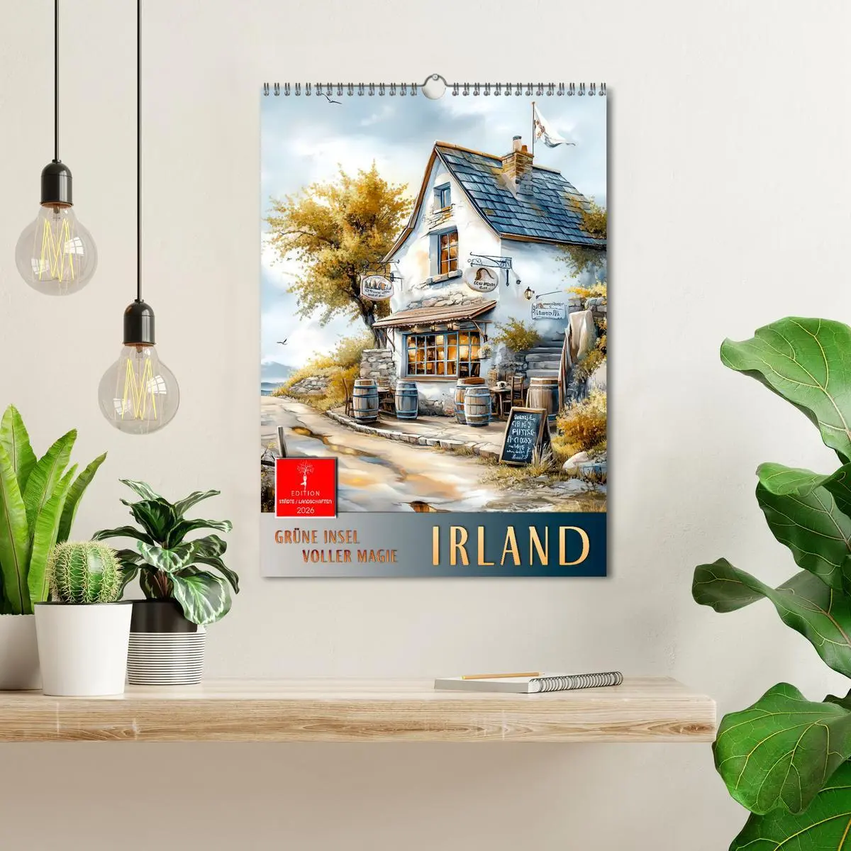 Bild: 9783457286289 | Irland - Grüne Insel voller Magie (Wandkalender 2026 DIN A3 hoch),...