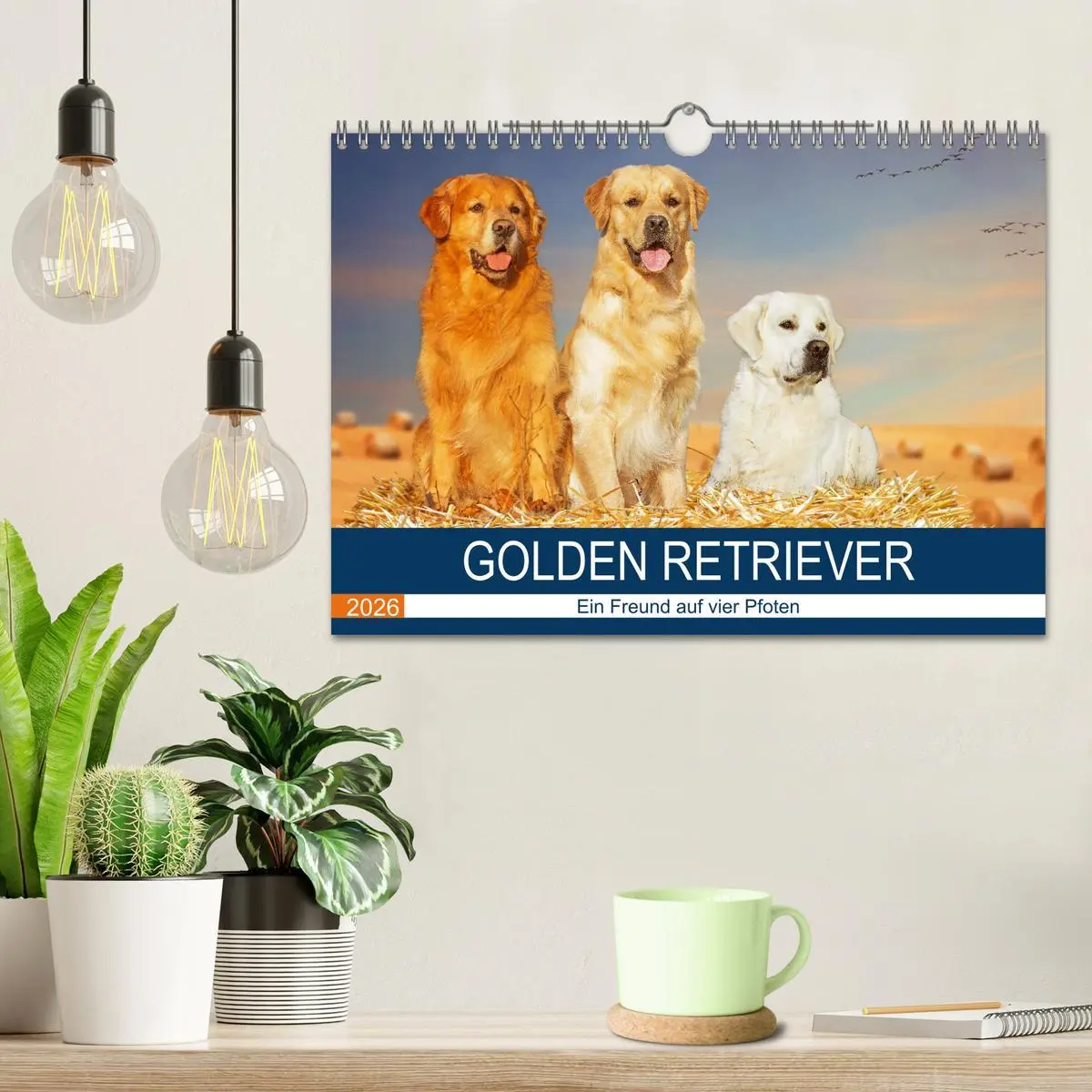Bild: 9783457666289 | Golden Retriever - Ein Freund auf vier Pfoten (Wandkalender 2026...