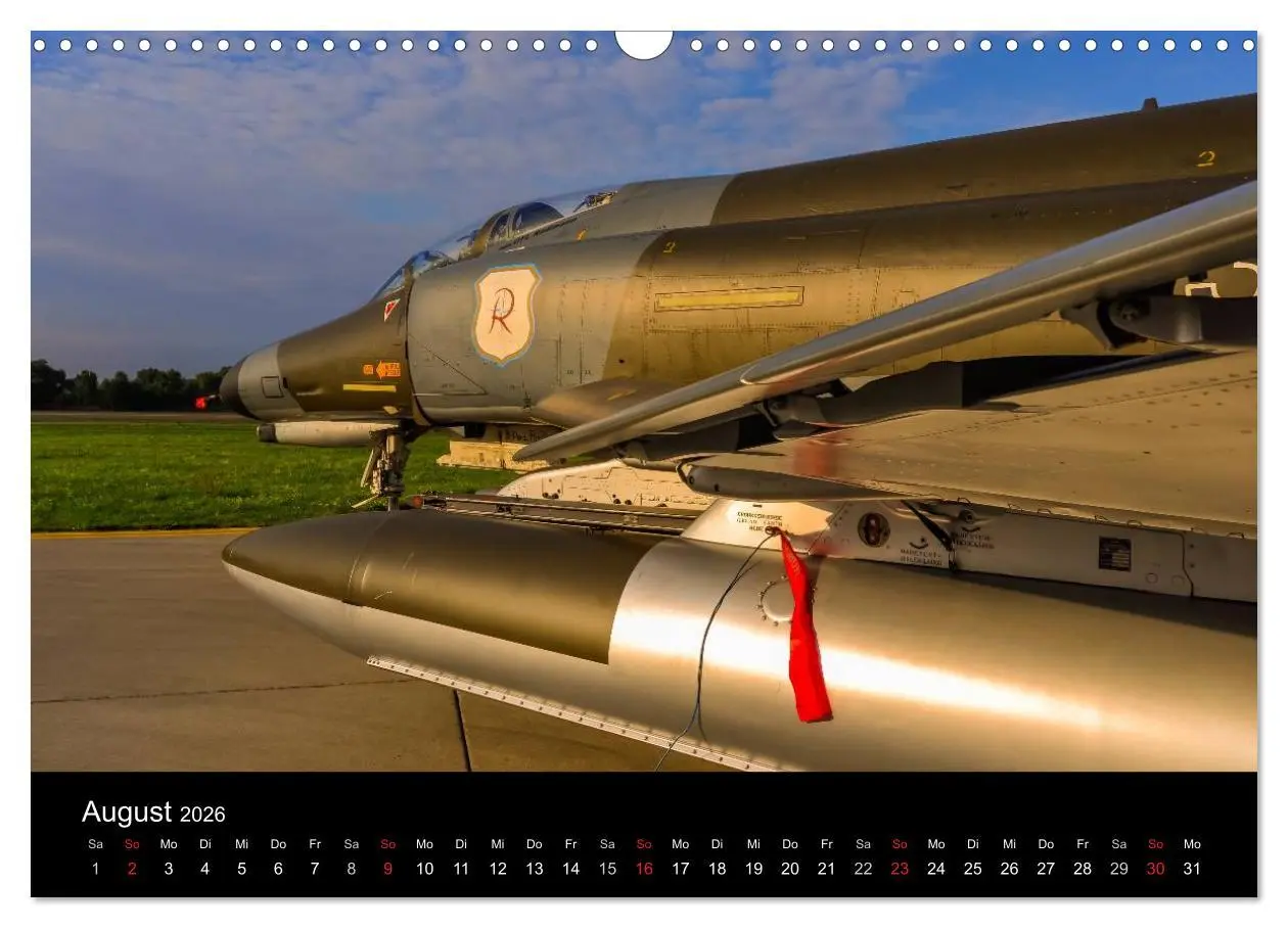 Bild: 9783516136289 | Phantoms bei der Luftwaffe (Wandkalender 2026 DIN A3 quer),...