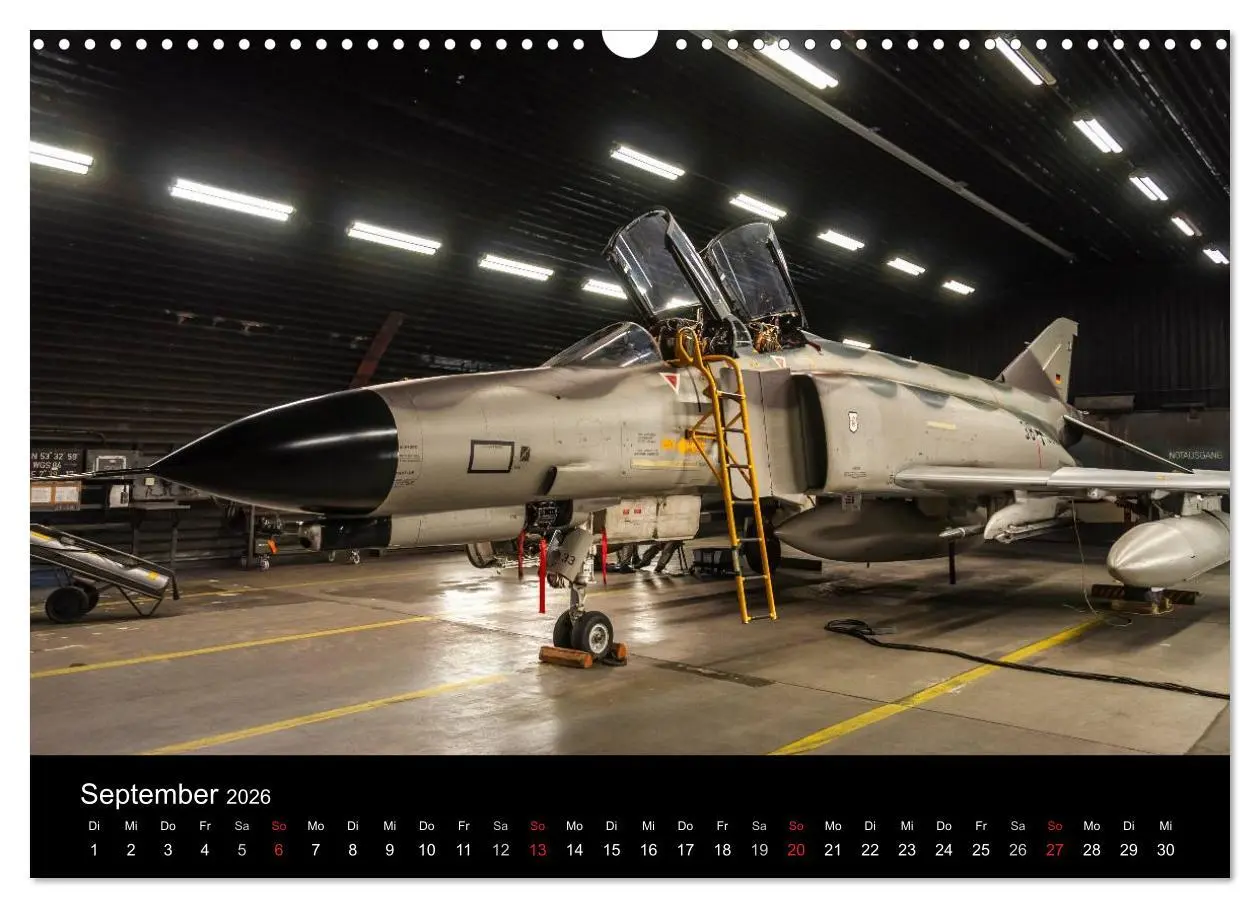 Bild: 9783516136289 | Phantoms bei der Luftwaffe (Wandkalender 2026 DIN A3 quer),...