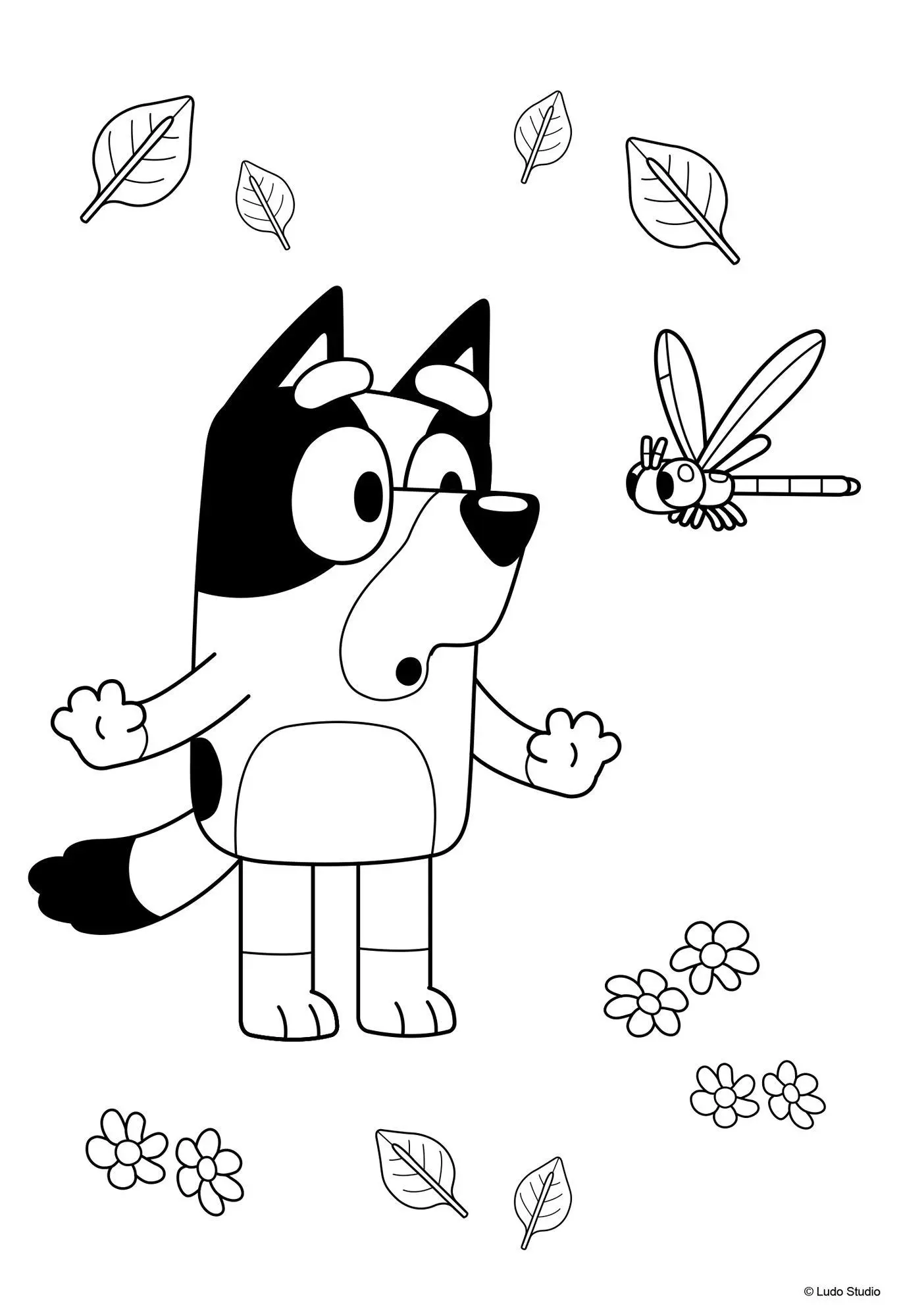 Bild: 9783833246289 | Bluey: Superstarker Sticker- und Malspaß | Sticker- und Malblock
