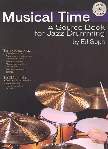 Cover: 9780825856389 | Musical Time Drums | Ed Soph | Buch + CD | Hudson Music