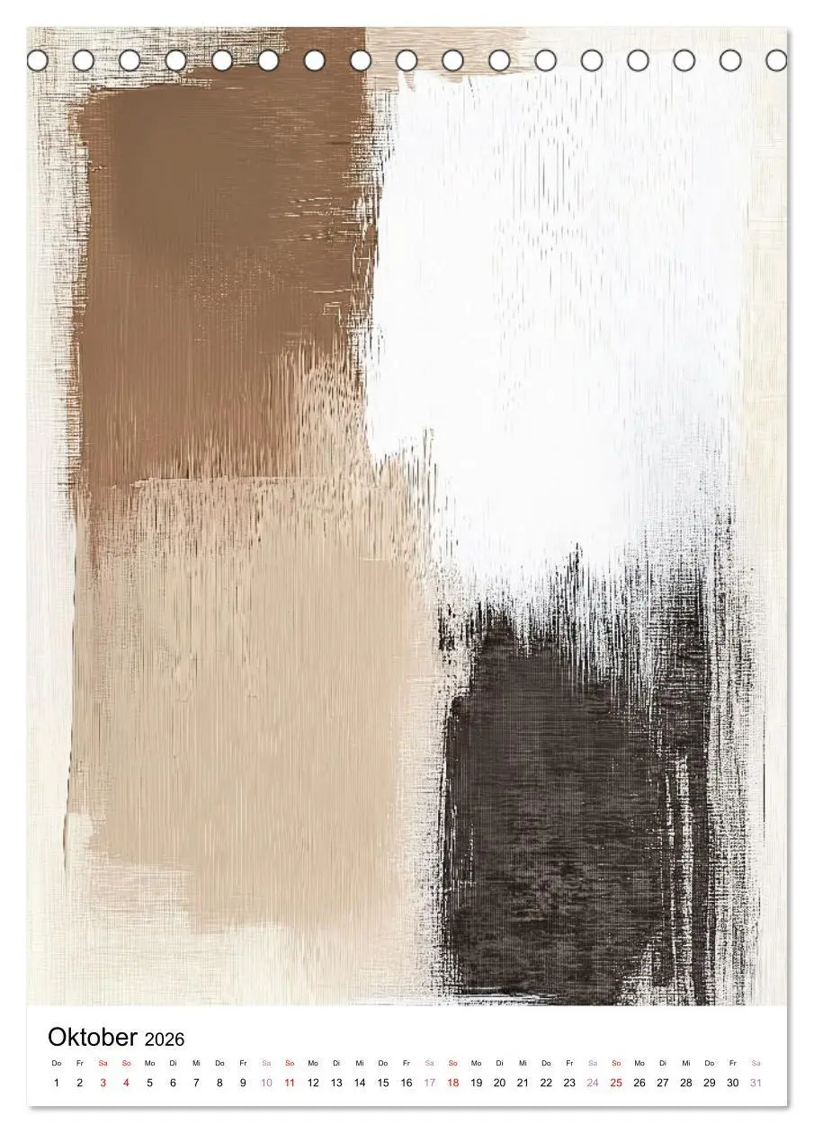 Bild: 9783457276389 | KI-Kunstwerke (Tischkalender 2026 DIN A5 hoch), CALVENDO...
