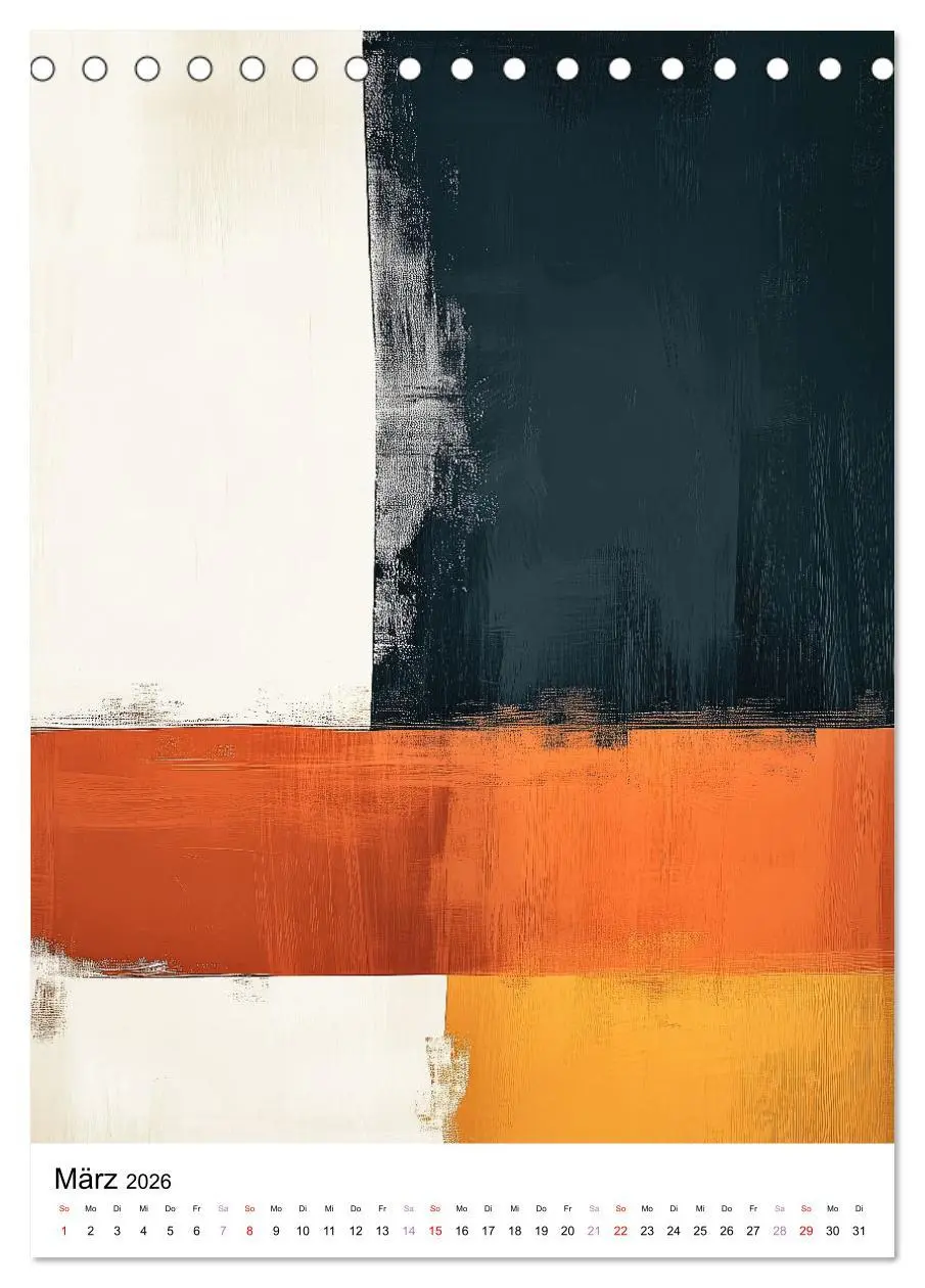 Bild: 9783457276389 | KI-Kunstwerke (Tischkalender 2026 DIN A5 hoch), CALVENDO...