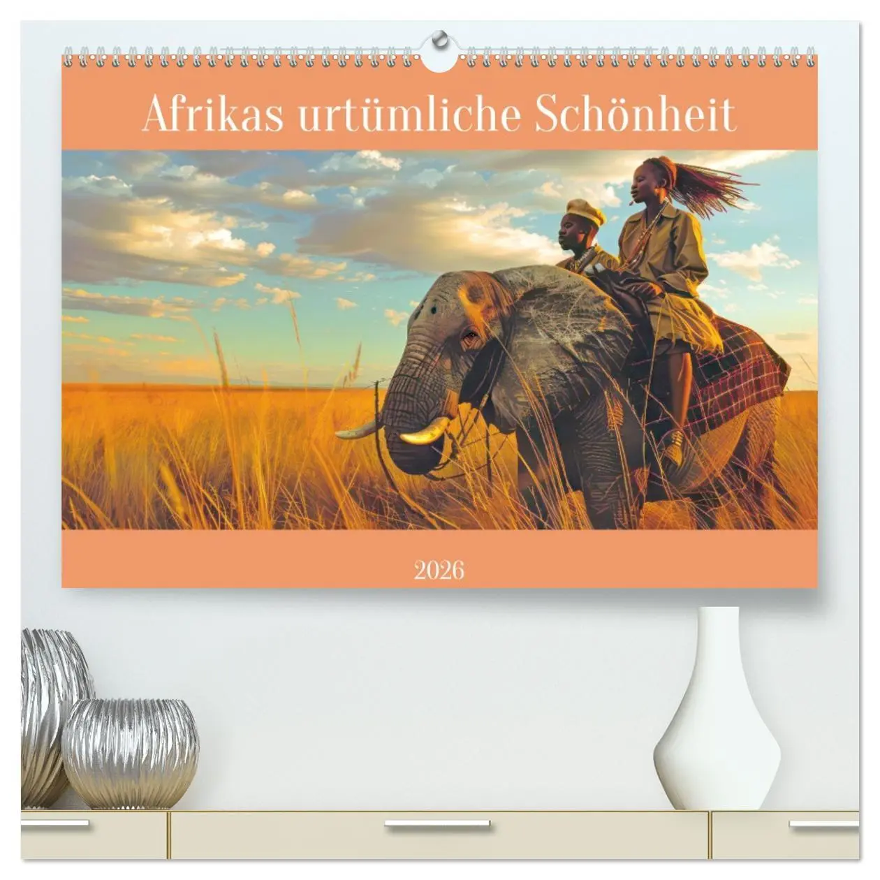 Cover: 9783457416389 | Afrikas urtümliche Schönheit (hochwertiger Premium Wandkalender...