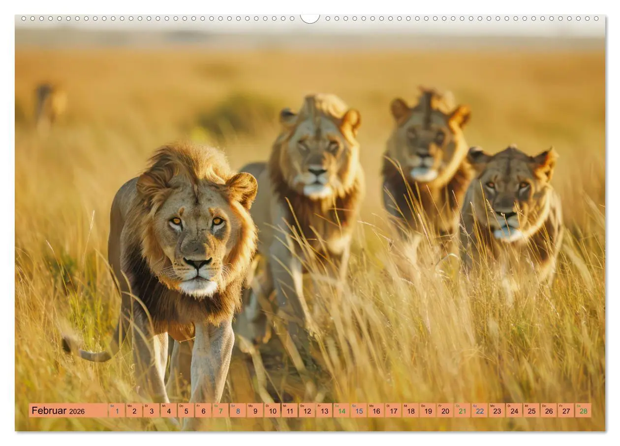 Bild: 9783457416389 | Afrikas urtümliche Schönheit (hochwertiger Premium Wandkalender...