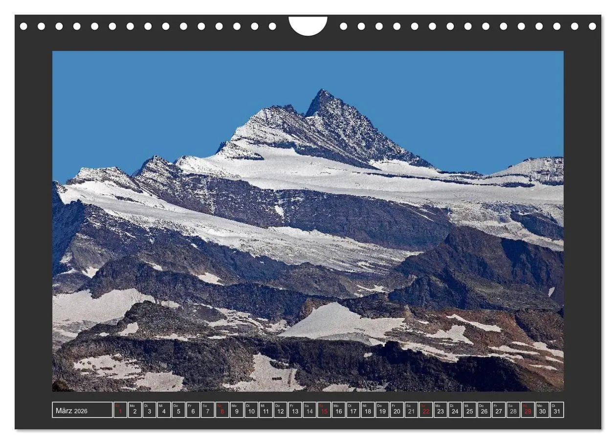 Bild: 9783457966389 | Der Großglockner 3798m (Wandkalender 2026 DIN A4 quer), CALVENDO...