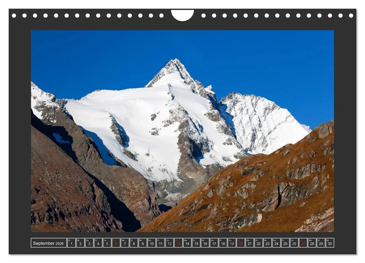 Bild: 9783457966389 | Der Großglockner 3798m (Wandkalender 2026 DIN A4 quer), CALVENDO...