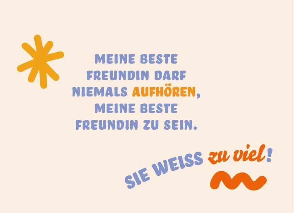 Bild: 9783625196389 | Eine beste Freundin ist wie die große Liebe - nur besser | Buch | 2026