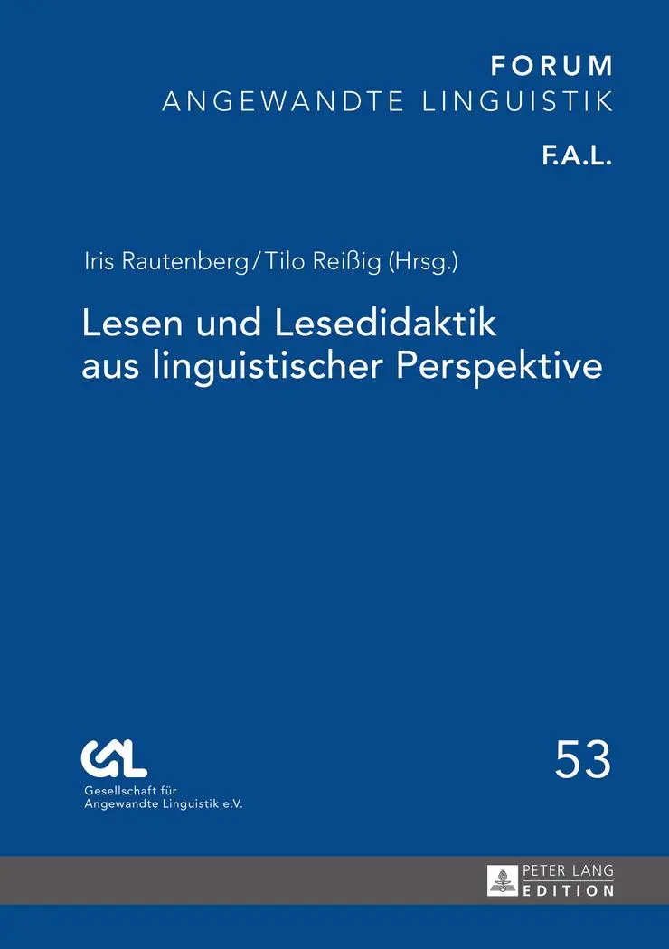 Cover: 9783631656389 | Lesen und Lesedidaktik aus linguistischer Perspektive | Buch | Deutsch