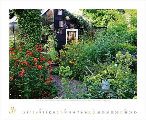 Bild: 9783731886389 | Gartenträume 2026 | Verlag Korsch | Kalender | Spiralbindung | 14 S.