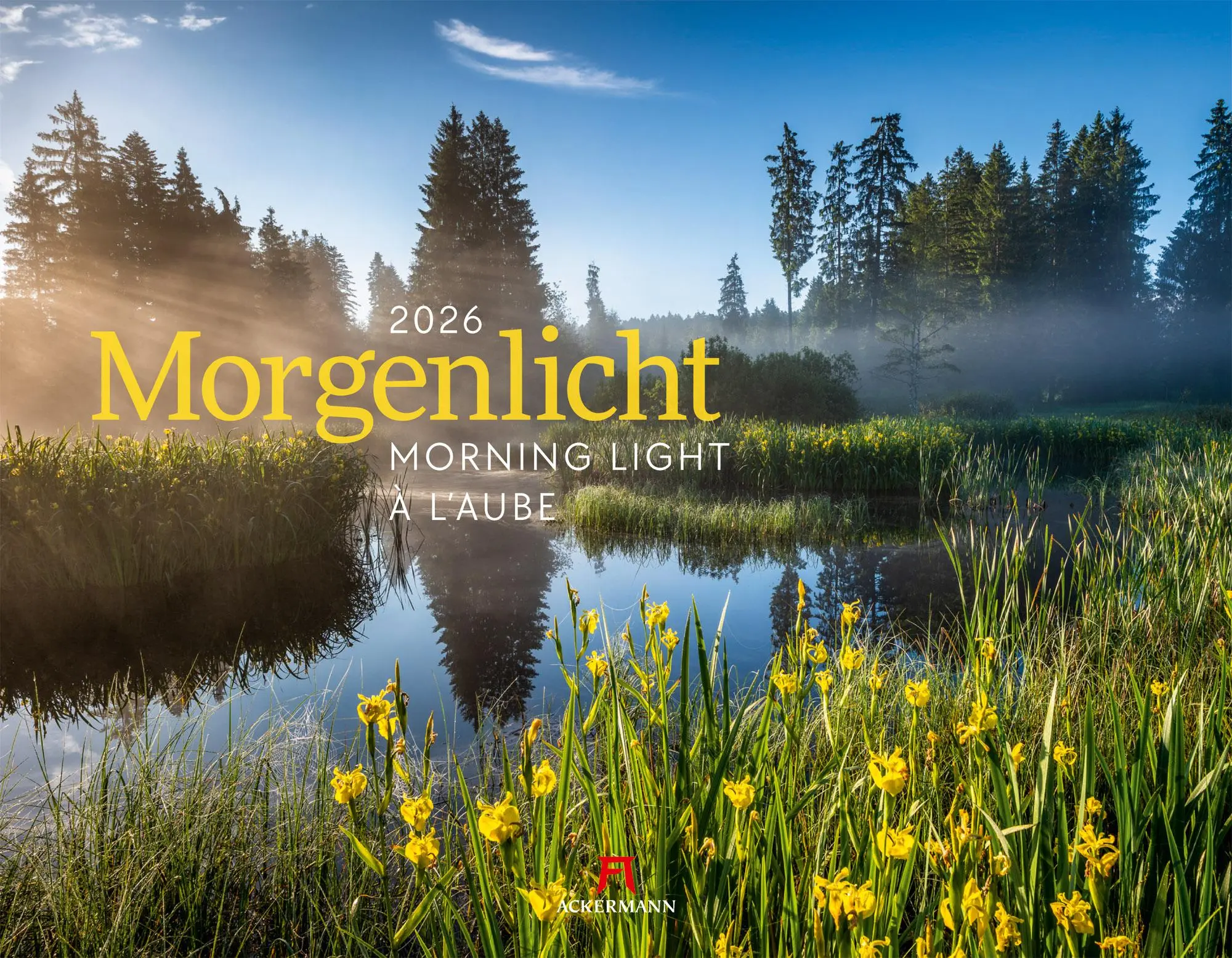 Cover: 9783838426389 | Morgenlicht Kalender 2026 | Ackermann Kunstverlag GmbH | Kalender