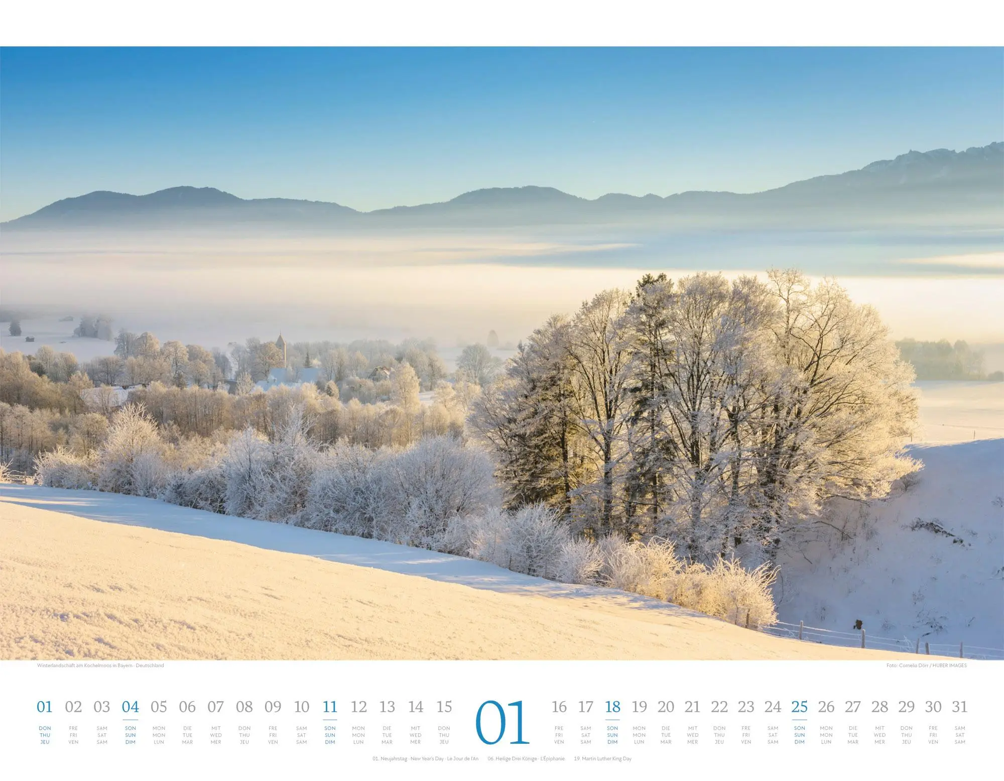 Bild: 9783838426389 | Morgenlicht Kalender 2026 | Ackermann Kunstverlag GmbH | Kalender