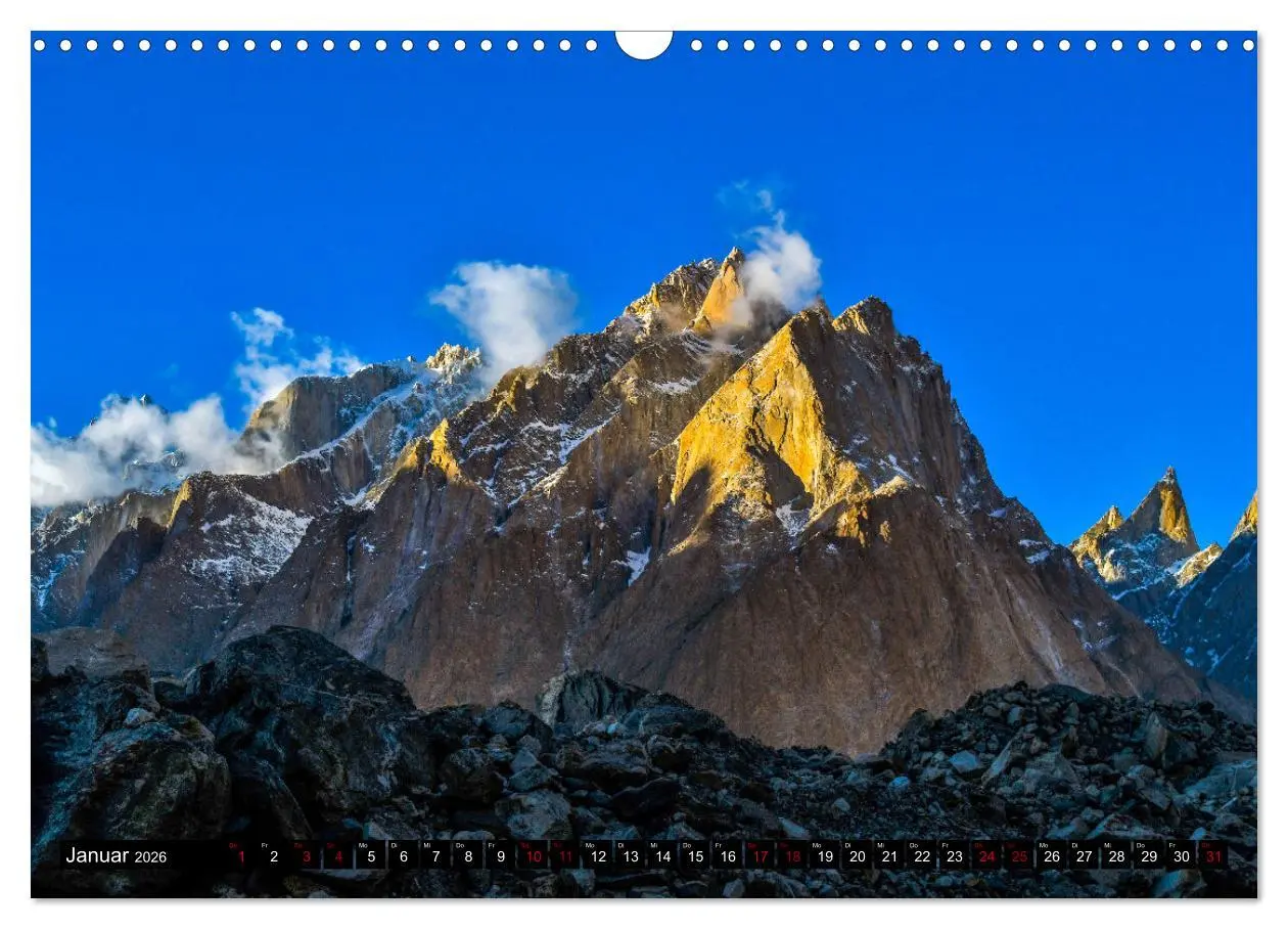Bild: 9783457576489 | Berge des Karakorum (Wandkalender 2026 DIN A3 quer), CALVENDO...