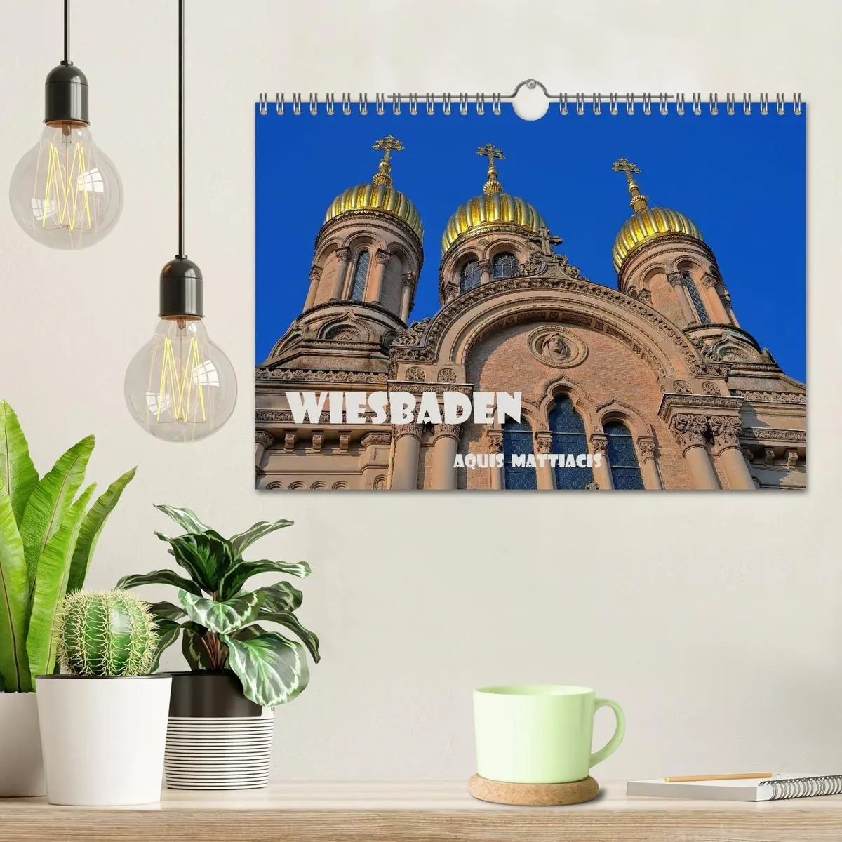 Bild: 9783457956489 | Wiesbaden Aquis Mattiacis (Wandkalender 2026 DIN A4 quer), CALVENDO...