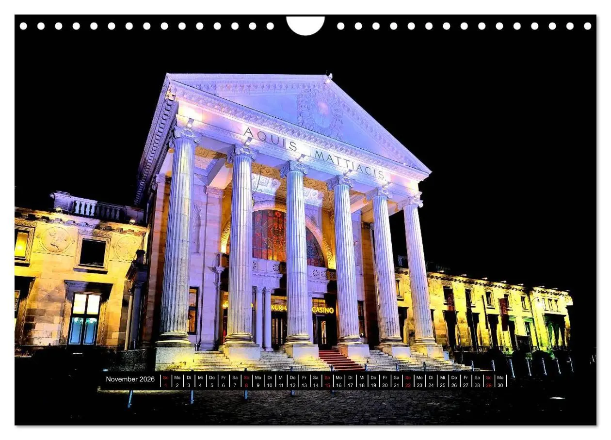 Bild: 9783457956489 | Wiesbaden Aquis Mattiacis (Wandkalender 2026 DIN A4 quer), CALVENDO...