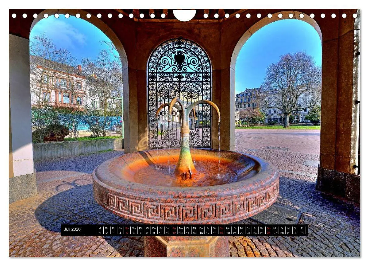 Bild: 9783457956489 | Wiesbaden Aquis Mattiacis (Wandkalender 2026 DIN A4 quer), CALVENDO...