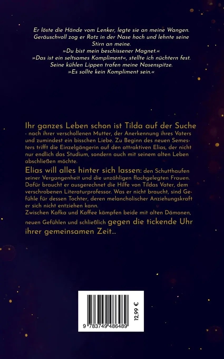 Rückseite: 9783749486489 | Verdammt hell hier mit dir | Nachtlicht | Kathrin Waiz | Taschenbuch