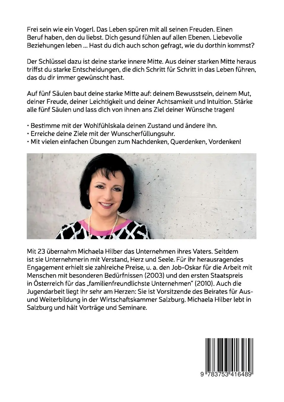 Rückseite: 9783753416489 | Die Säulen deiner Freiheit | Michaela Hilber | Taschenbuch | Paperback