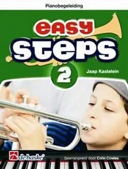 Cover: 9789043126489 | Easy Steps 2 - pianobegeleiding trompet | Jaap Kastelein_Klaas de Jong