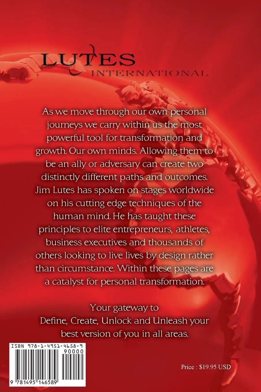 Rückseite: 9781495146589 | Life Masterpiece | Your Life by Design | Jim Lutes | Taschenbuch