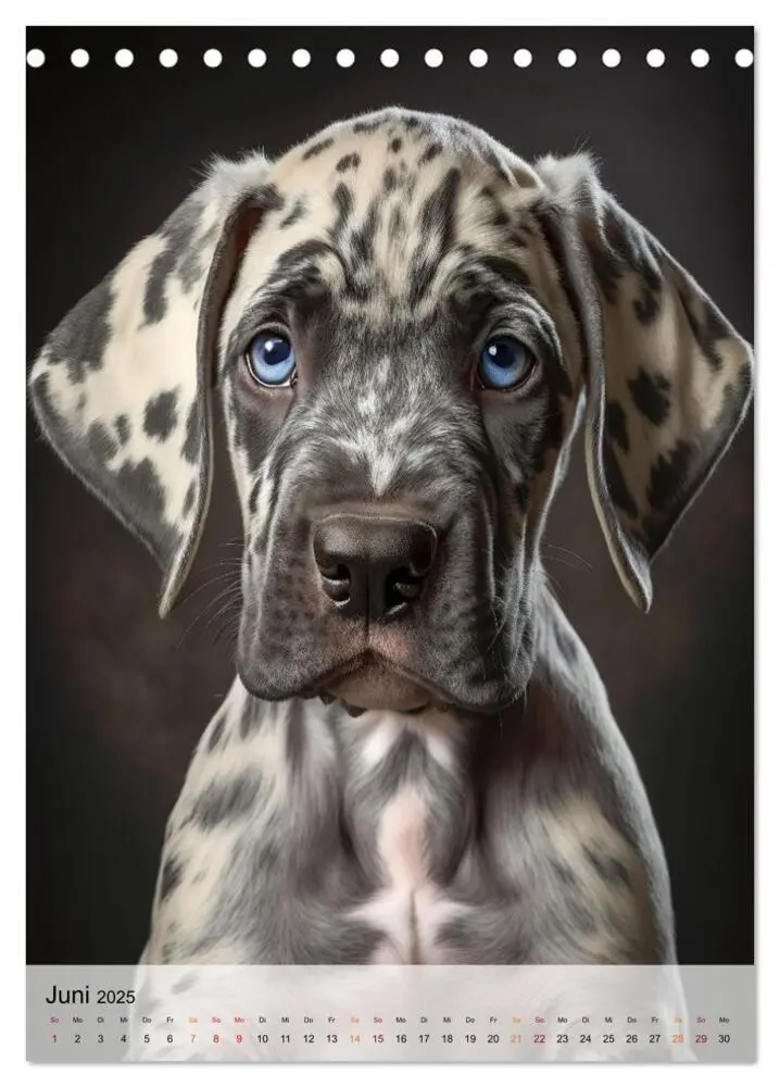 Bild: 9783383766589 | Deutsche Dogge - freundlicher Riese (Tischkalender 2025 DIN A5...