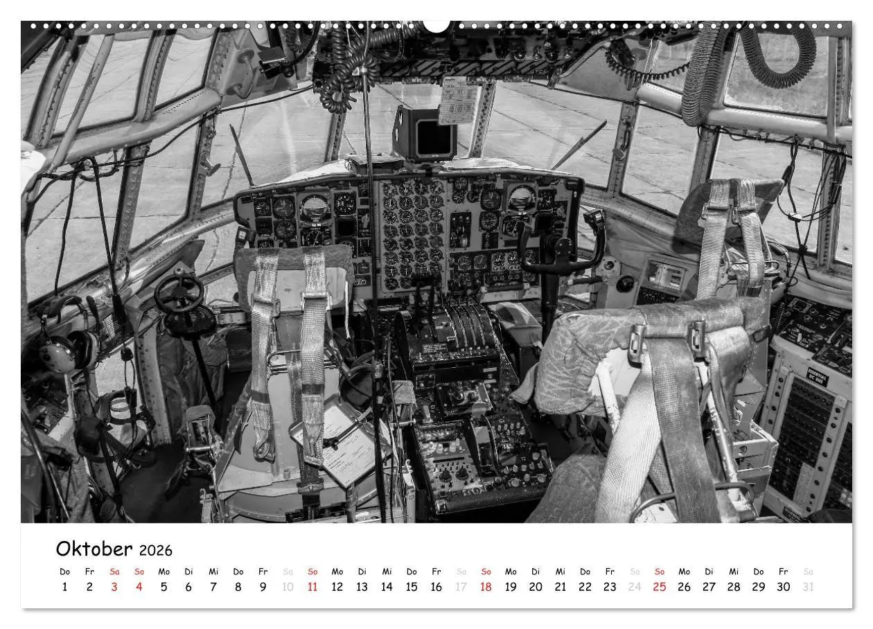 Bild: 9783457946589 | Flight deck - das beste Büro (hochwertiger Premium Wandkalender...