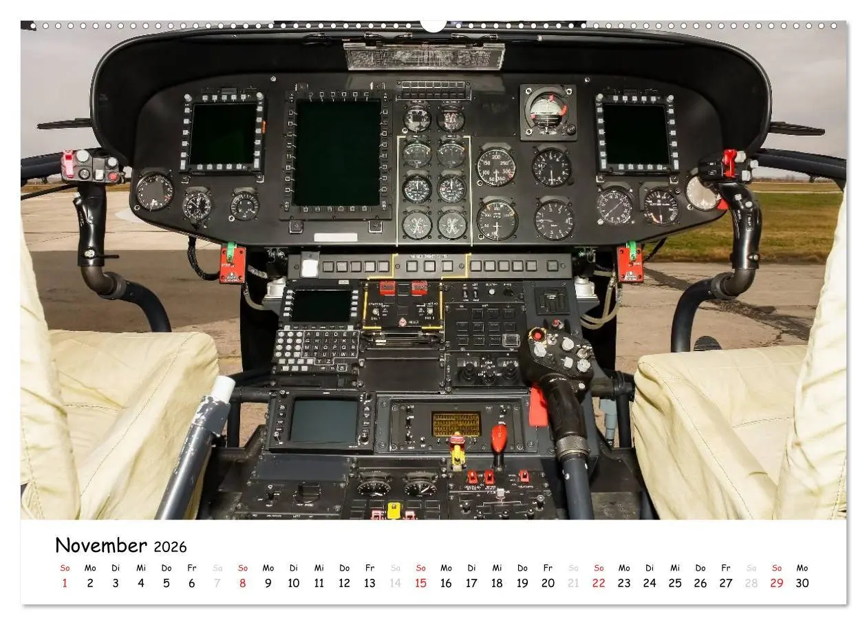 Bild: 9783457946589 | Flight deck - das beste Büro (hochwertiger Premium Wandkalender...