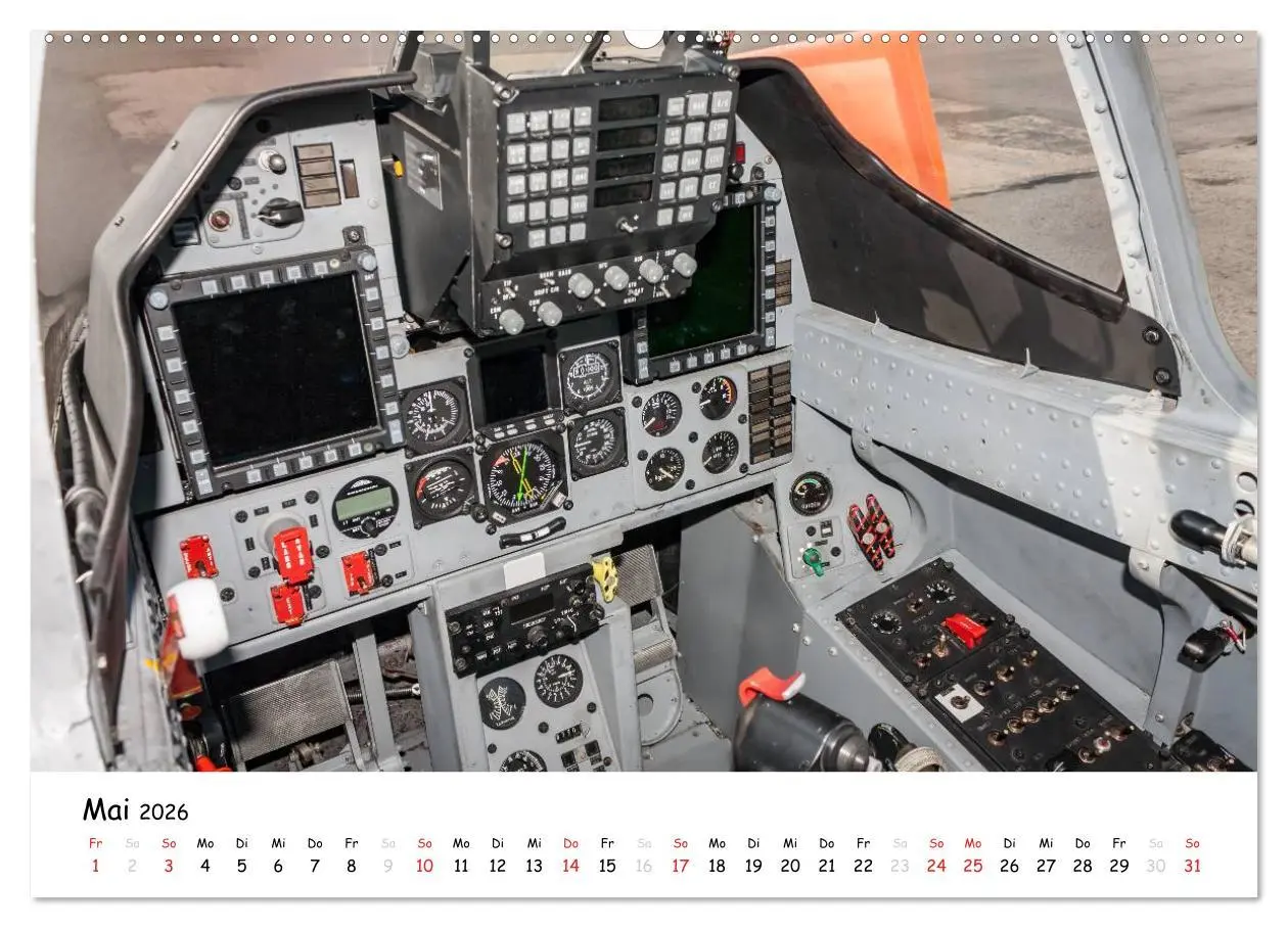 Bild: 9783457946589 | Flight deck - das beste Büro (hochwertiger Premium Wandkalender...