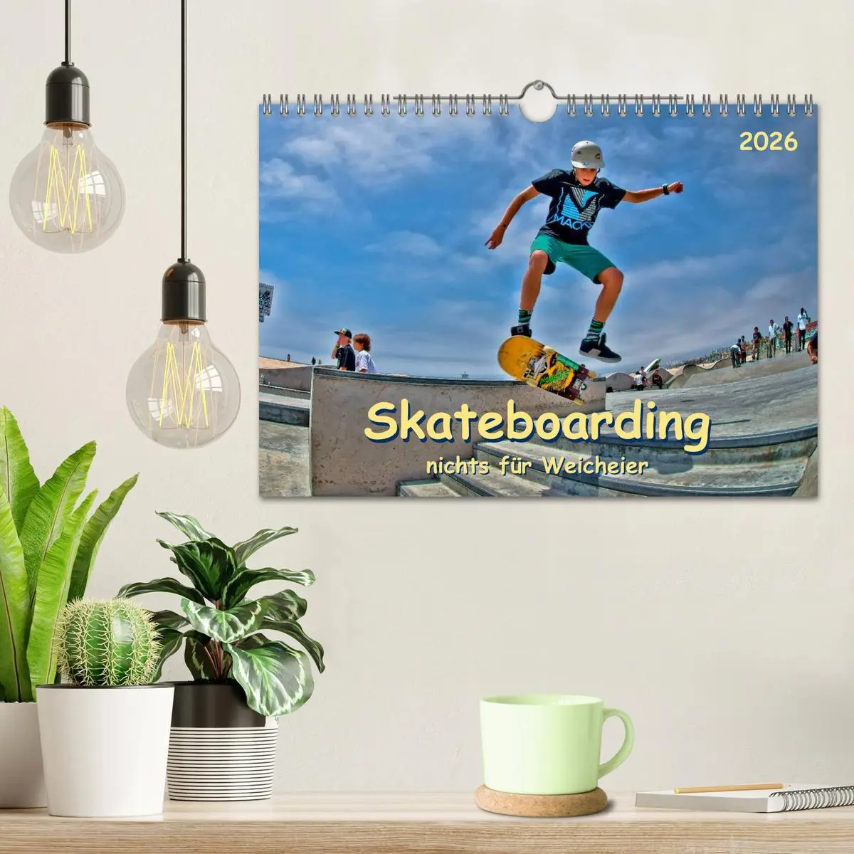 Bild: 9783516036589 | Skateboarding - nichts für Weicheier (Wandkalender 2026 DIN A4...