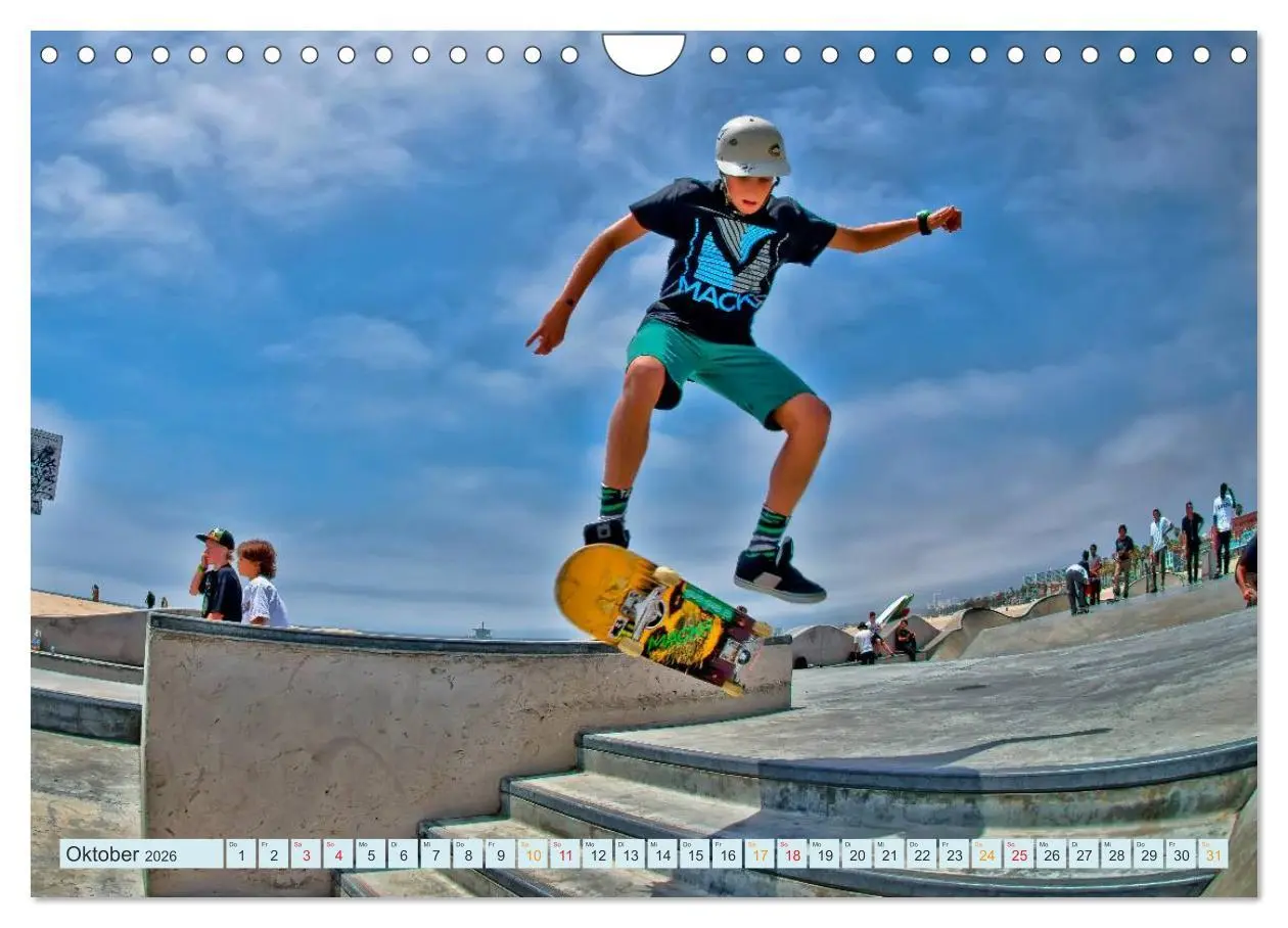 Bild: 9783516036589 | Skateboarding - nichts für Weicheier (Wandkalender 2026 DIN A4...