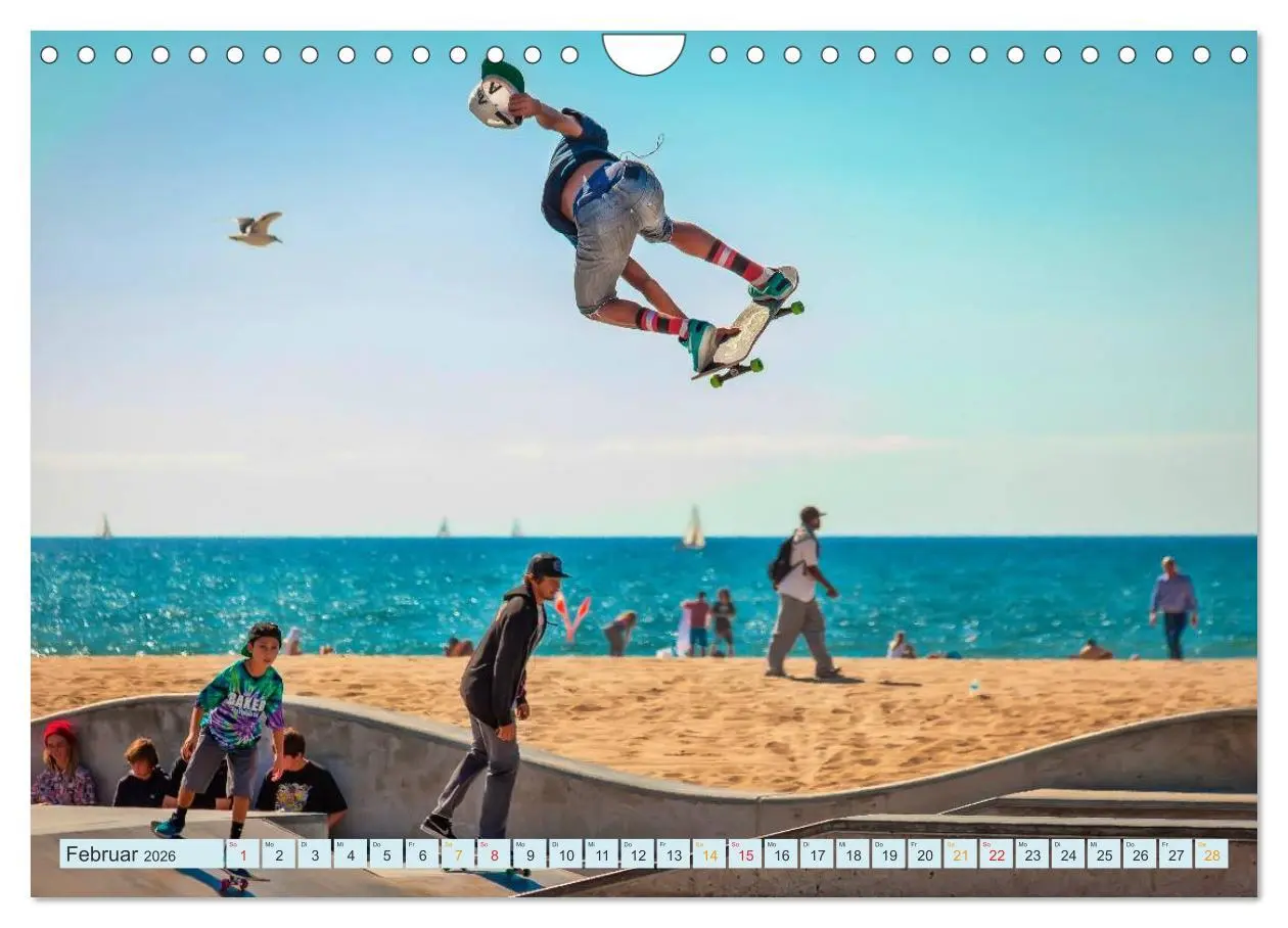 Bild: 9783516036589 | Skateboarding - nichts für Weicheier (Wandkalender 2026 DIN A4...