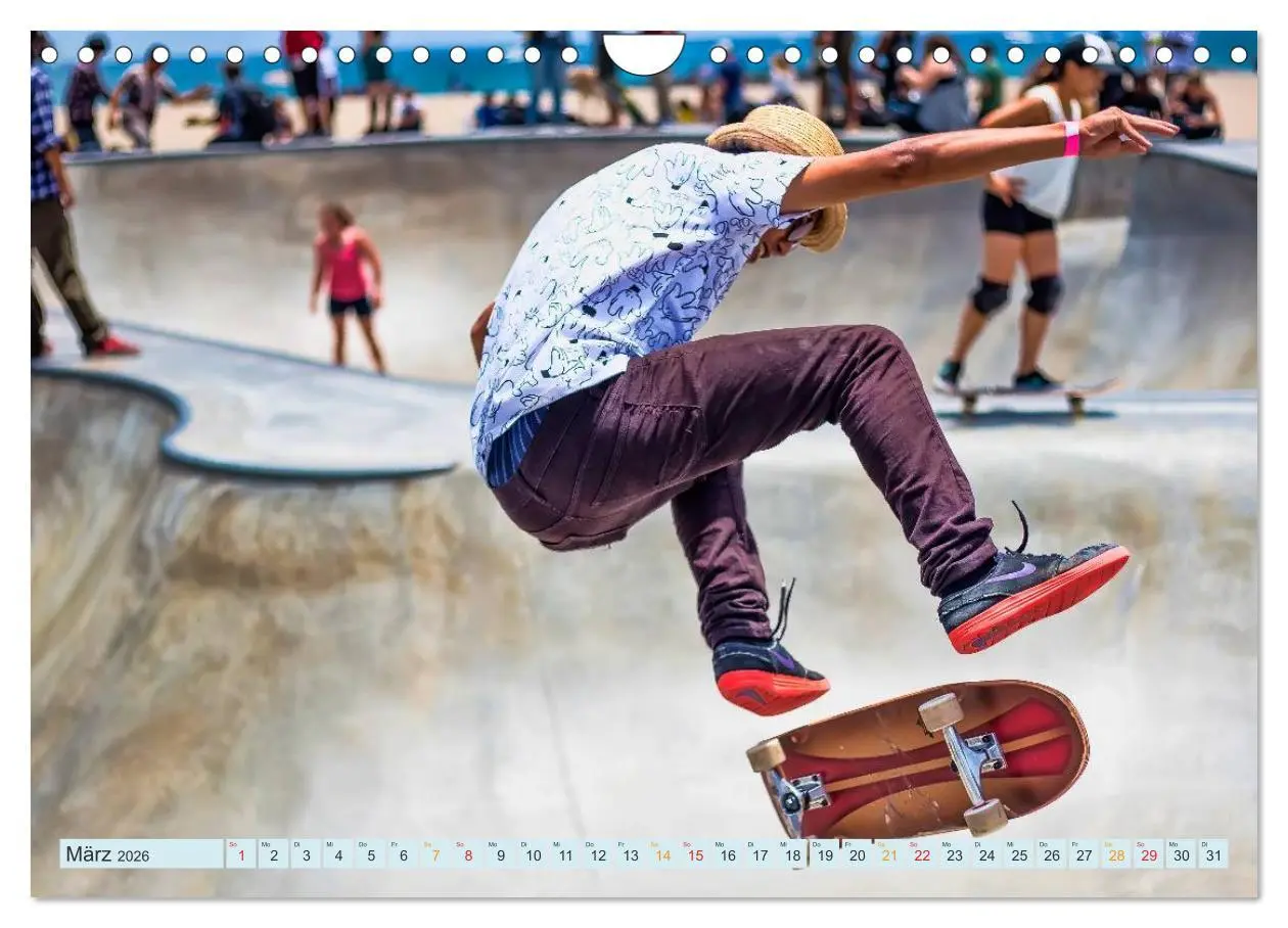 Bild: 9783516036589 | Skateboarding - nichts für Weicheier (Wandkalender 2026 DIN A4...