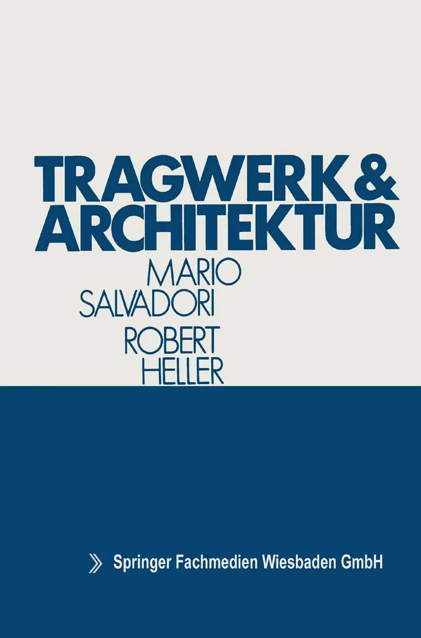 Cover: 9783528086589 | Tragwerk und Architektur | Mario Salvadori | Taschenbuch | 223 S.