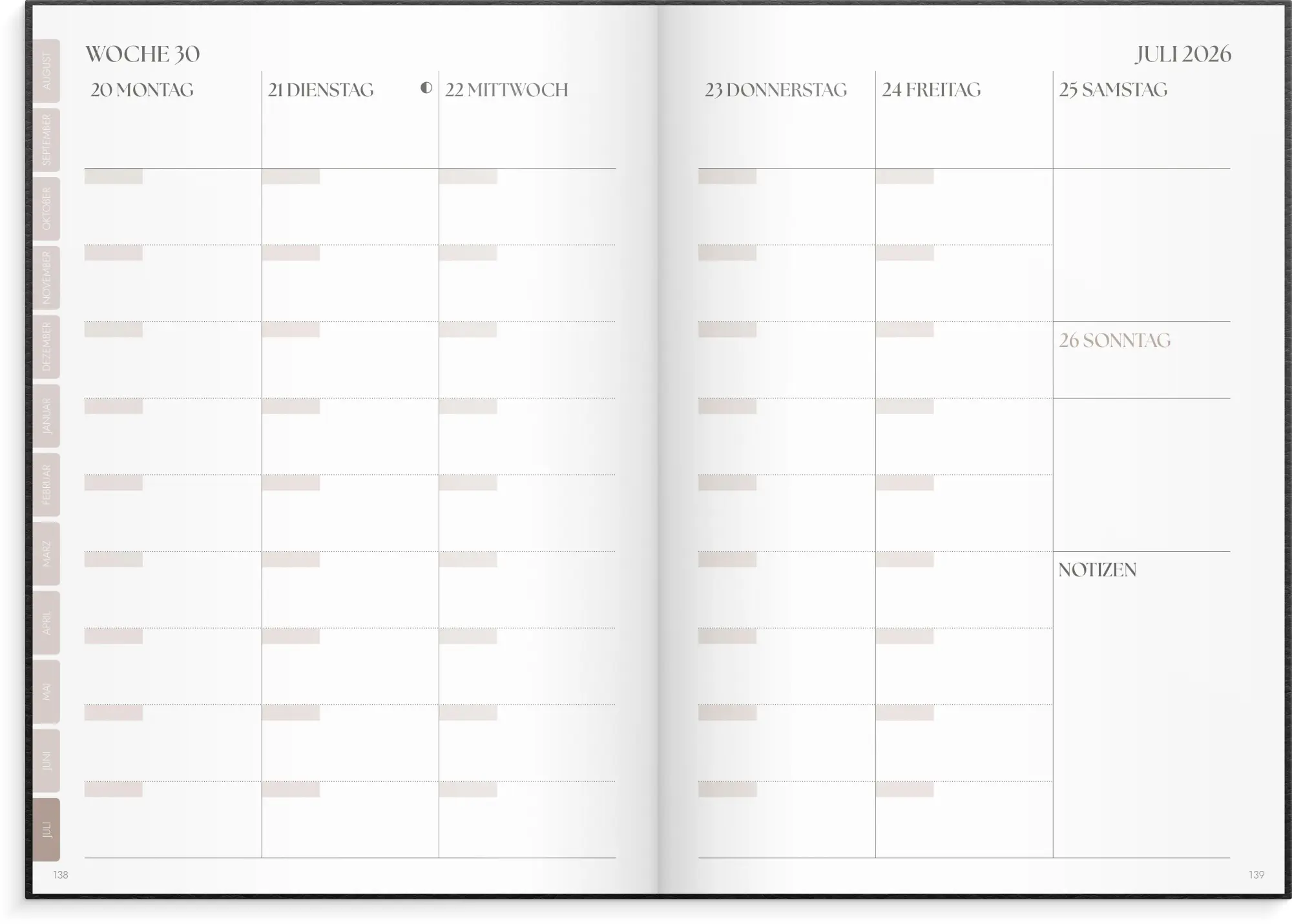 Bild: 7340188006689 | Burde Lehrerplaner Schwarz 2025/2026 | Taschenbuch | 176 S. | Deutsch