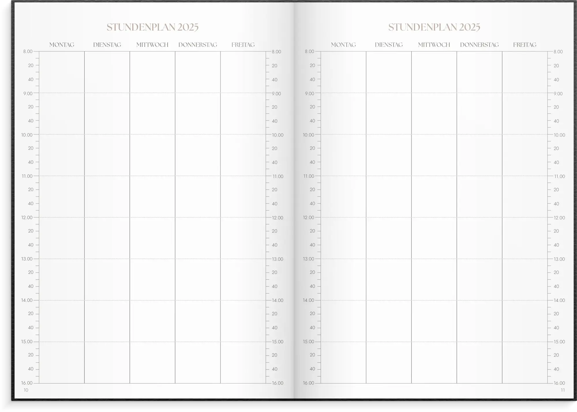 Bild: 7340188006689 | Burde Lehrerplaner Schwarz 2025/2026 | Taschenbuch | 176 S. | Deutsch