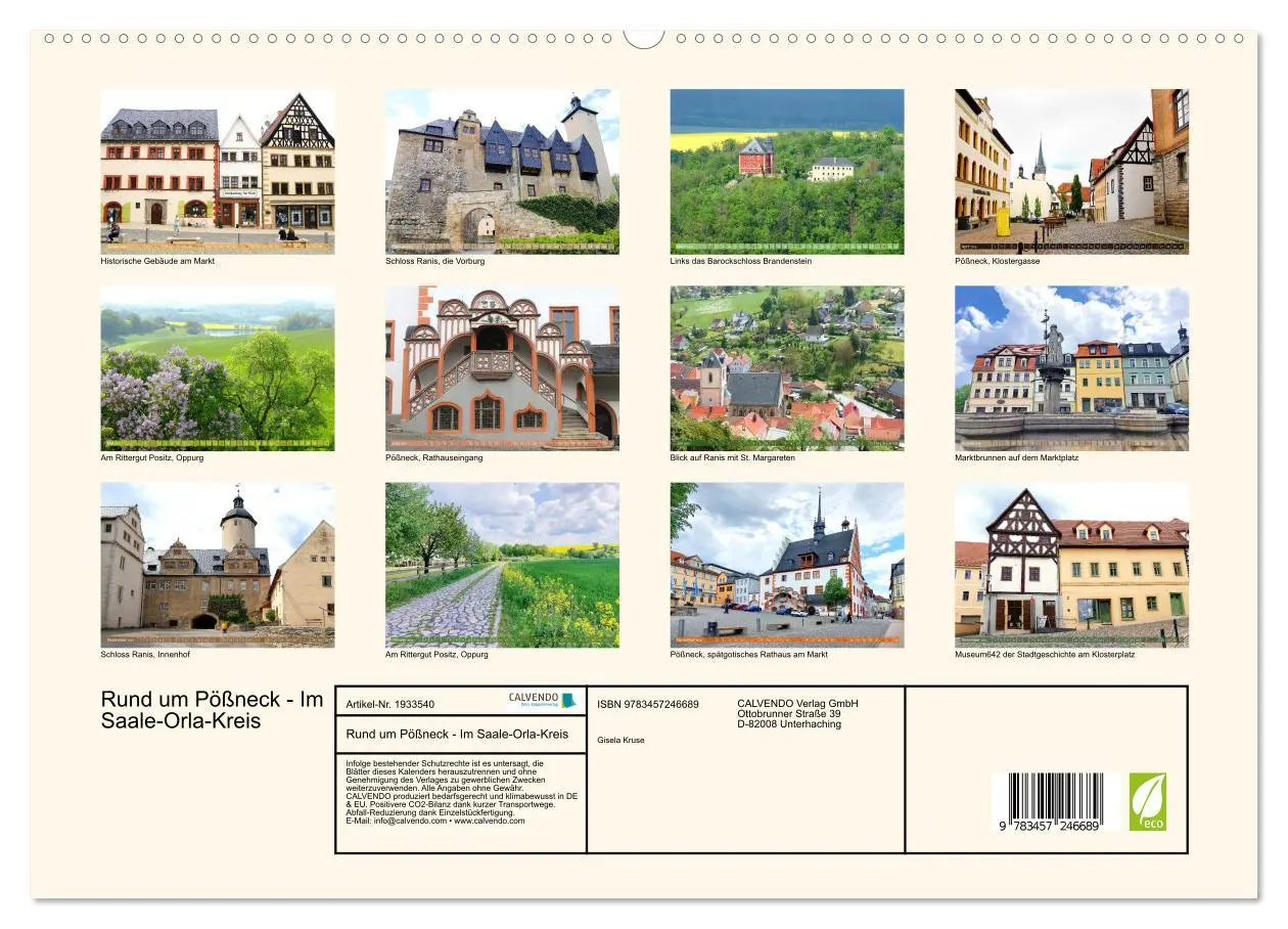 Bild: 9783457246689 | Rund um Pößneck - Im Saale-Orla-Kreis (hochwertiger Premium...