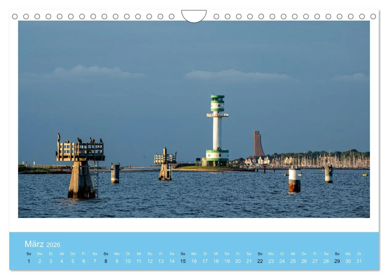 Bild: 9783457626689 | Kiel: Maritime Impressionen (Wandkalender 2026 DIN A4 quer),...