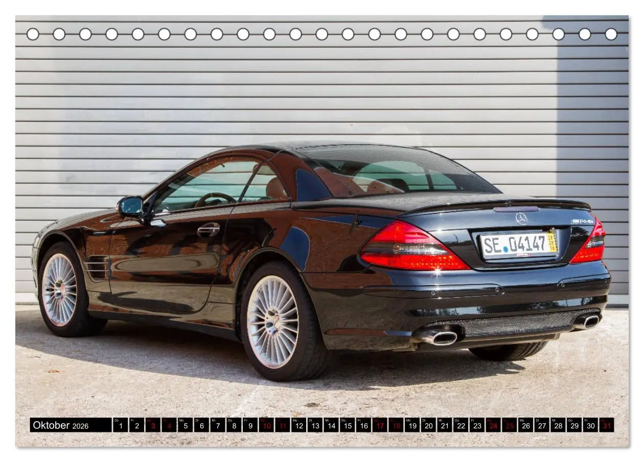 Bild: 9783457866689 | Mercedes SL R230 - Ein Denkmal auf Rädern (Tischkalender 2026 DIN...