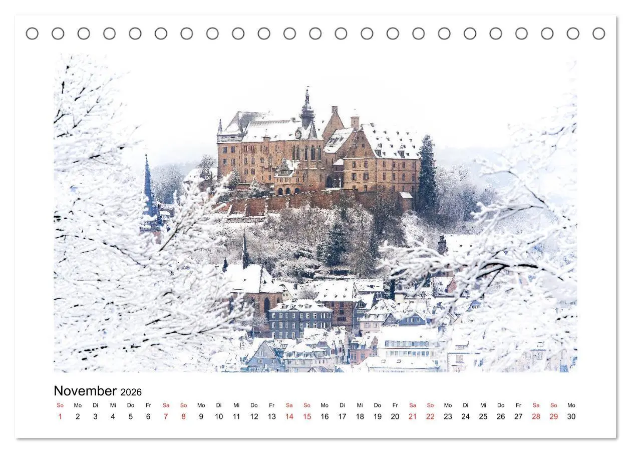 Bild: 9783457936689 | Marburg an der Lahn - ein Jahr in Bildern (Tischkalender 2026 DIN...