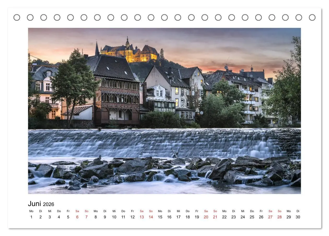Bild: 9783457936689 | Marburg an der Lahn - ein Jahr in Bildern (Tischkalender 2026 DIN...