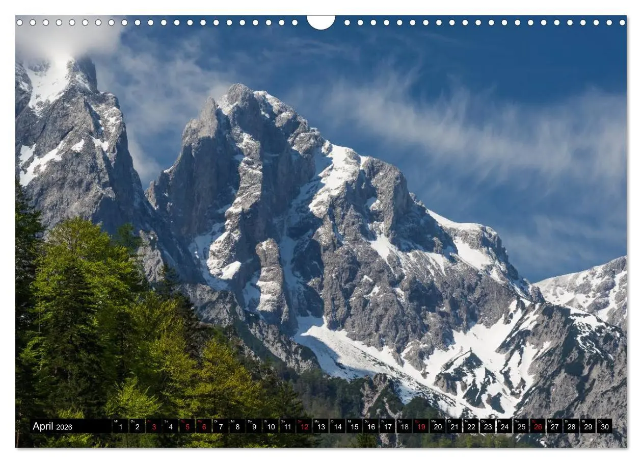 Bild: 9783516026689 | Nationalpark Gesäuse (Wandkalender 2026 DIN A3 quer), CALVENDO...
