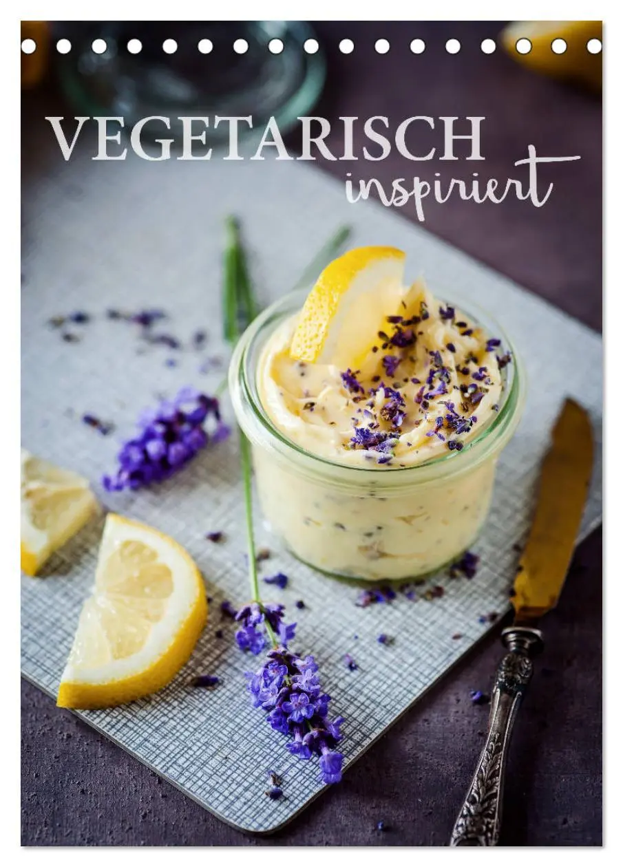 Cover: 9783516406689 | Vegetarisch inspiriert (Tischkalender 2026 DIN A5 hoch), CALVENDO...