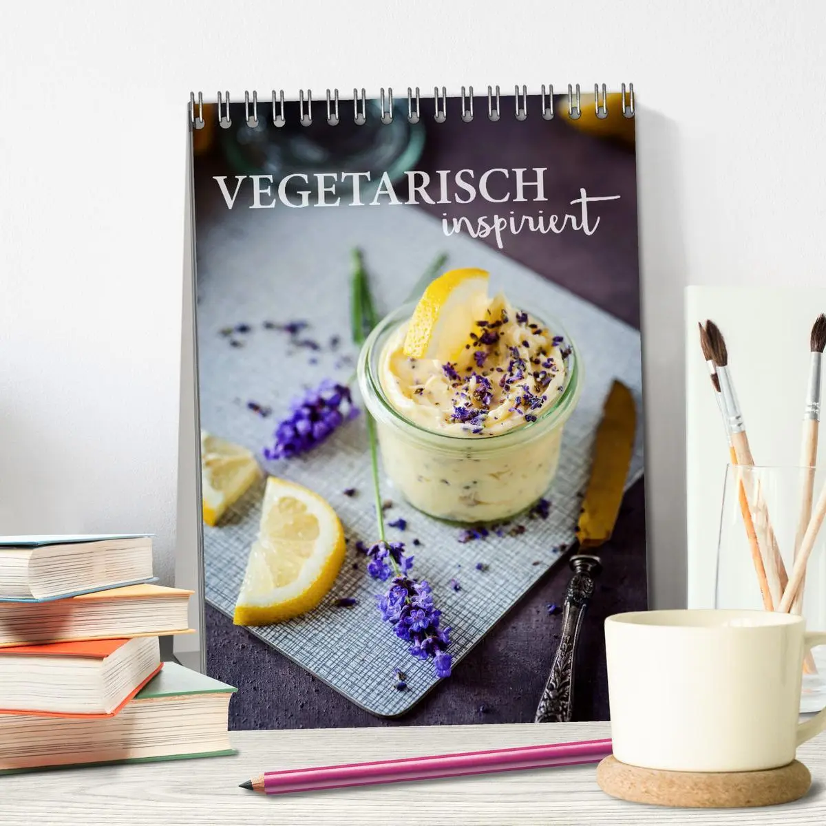 Bild: 9783516406689 | Vegetarisch inspiriert (Tischkalender 2026 DIN A5 hoch), CALVENDO...