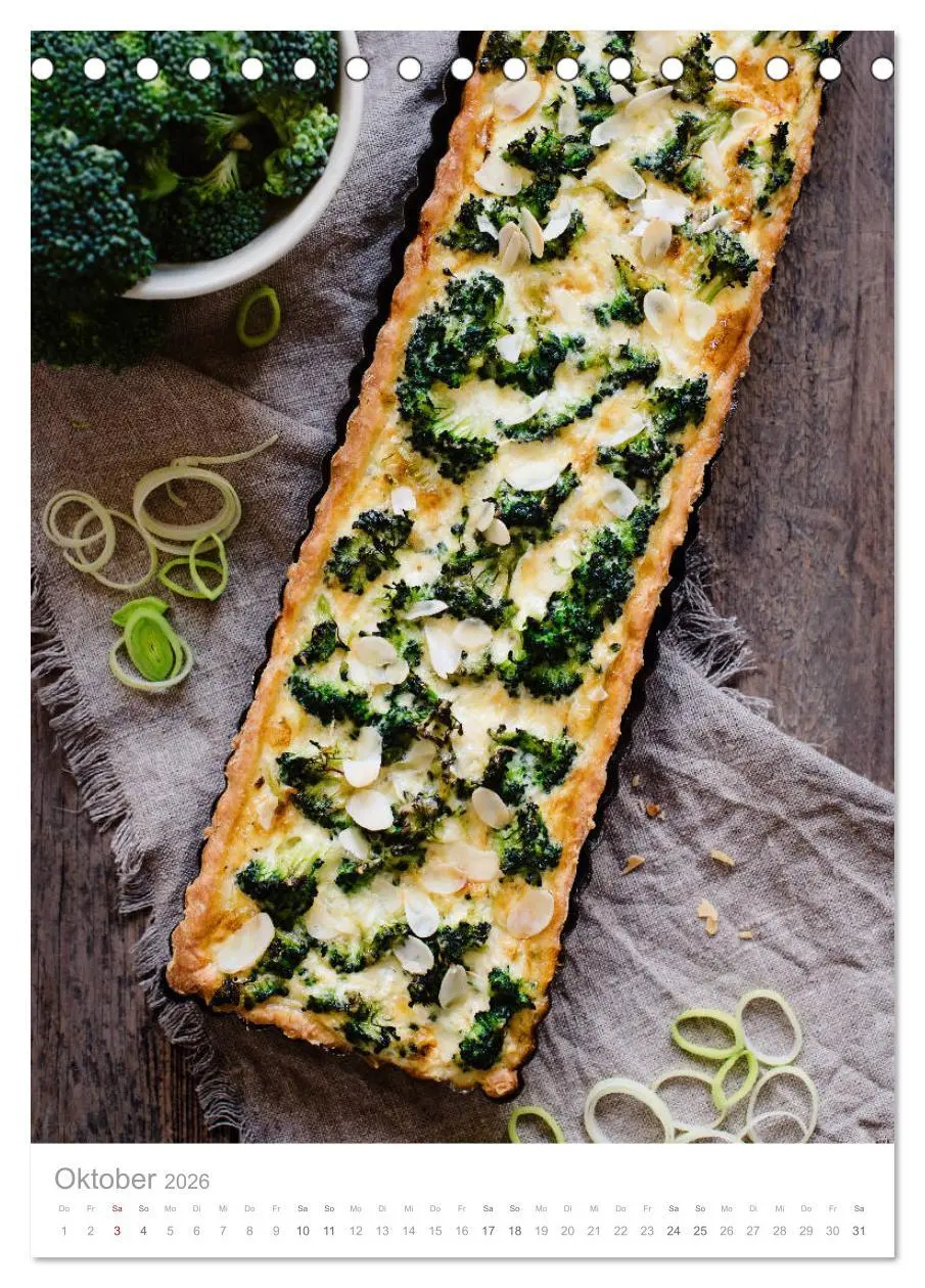 Bild: 9783516406689 | Vegetarisch inspiriert (Tischkalender 2026 DIN A5 hoch), CALVENDO...