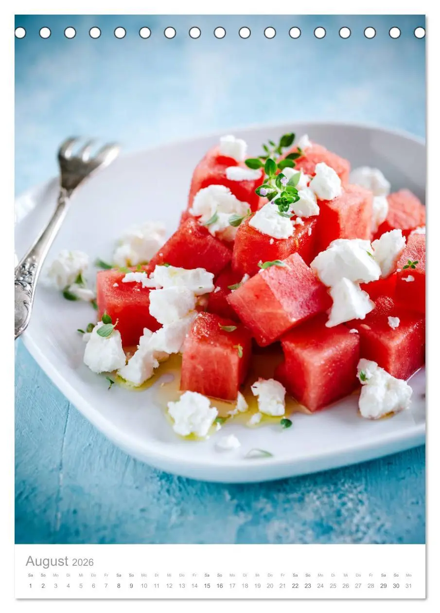 Bild: 9783516406689 | Vegetarisch inspiriert (Tischkalender 2026 DIN A5 hoch), CALVENDO...