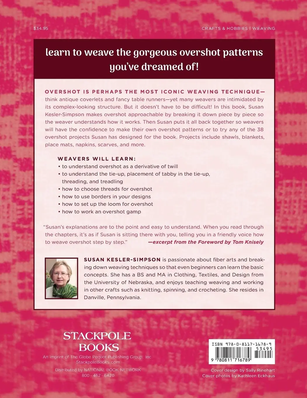 Rückseite: 9780811716789 | Overshot Simply | Susan Kesler-Simpson | Taschenbuch | Englisch | 2018